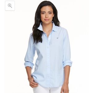 Vineyard vines blue oxford
